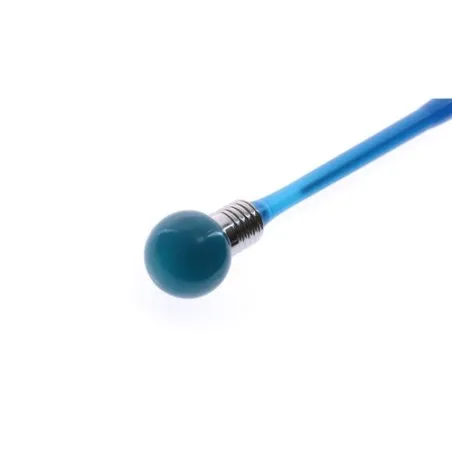 Stylo Bille Lumineux Personnalisable de Nicky Matières : métal Couleurs : bleu objet promotionnel éco-responsable