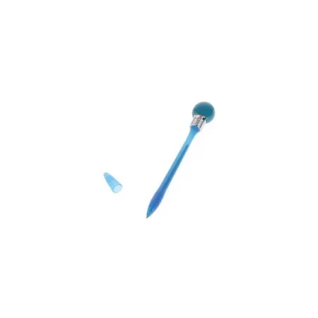 Stylo Bille Lumineux Personnalisable de Nicky Matières : métal Couleurs : bleu clair accessoire événementiel unique