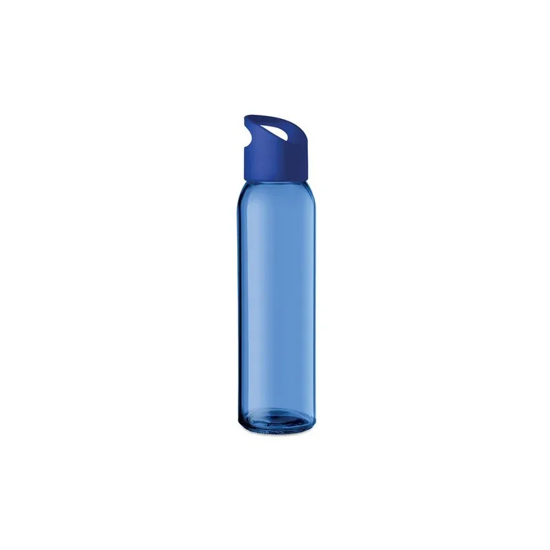 Bouteille en verre écologique 470ml PRAGA Matières : acier inoxydable Couleurs : vert foncé personnalisable avec votre logo