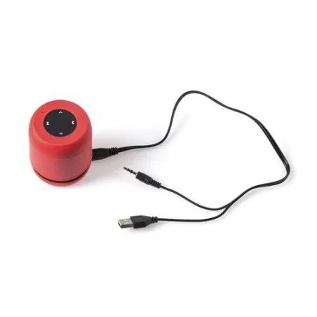 Haut-Parleur Bluetooth Personnalisé de Qualité Écologique Braiss Matières : carton Couleurs : rouge impression logo haute qualit
