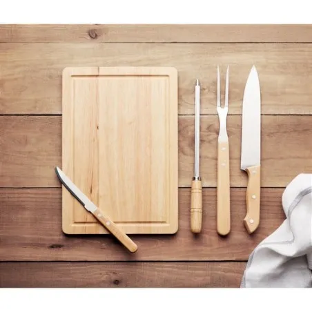 Ensemble d'Accessoires de Barbecue Inox