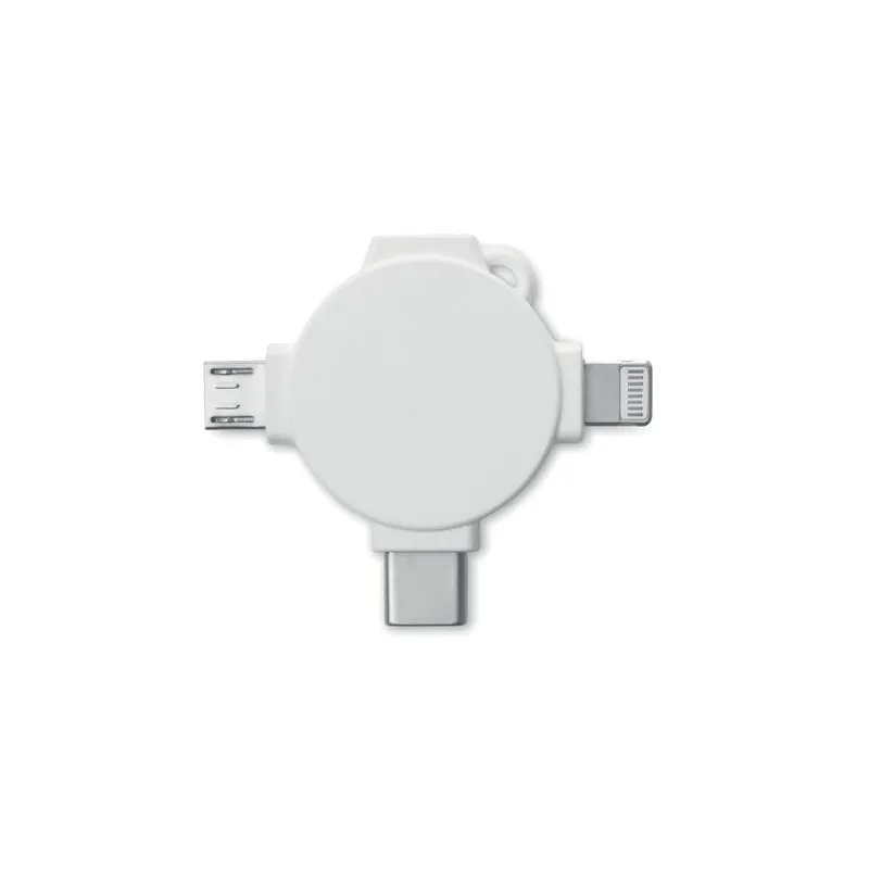 Câble 3 en 1 Personnalisé avec Adaptateur - LIGO CABLE personnalisable avec votre logo
