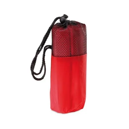 Poncho Imperméable Personnalisé Stylé Zaril Matières : PVC Couleurs : gris Contenance : 21,5 L impression logo haute qualité