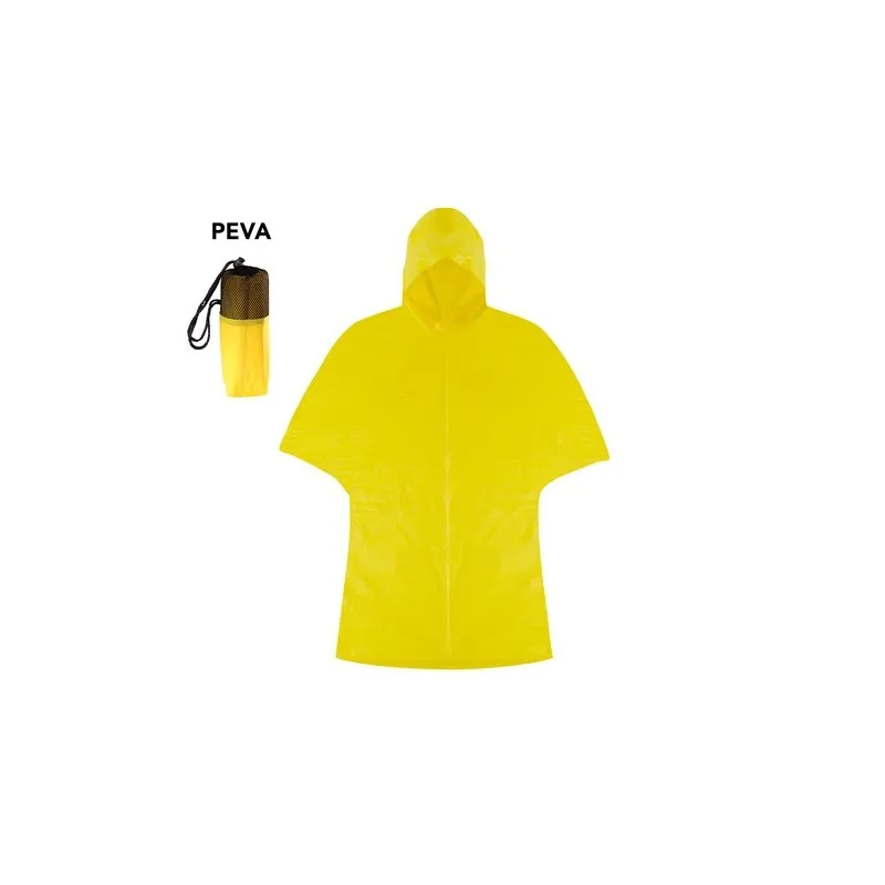 Poncho Imperméable Personnalisé Stylé Zaril Matières : PVC Couleurs : beige Contenance : 21,5 L impression haute définition