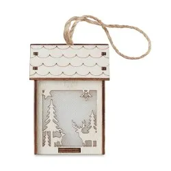 Maisonnette en MDF Lumineuse PONIA - Décoration de Noël 2