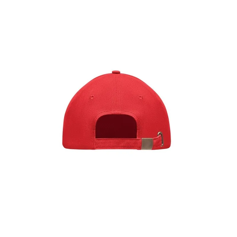 Casquette personnalisable en coton lourd à 6 panneaux - TEKAPO Matières : papier recyclé Couleurs : vert citron cadeau client or