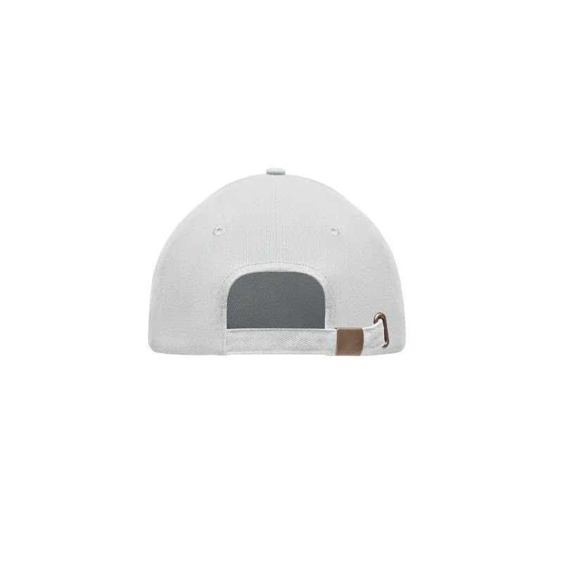 Casquette personnalisable en coton lourd à 6 panneaux - TEKAPO Matières : papier recyclé Couleurs : bleu royal impression logo h