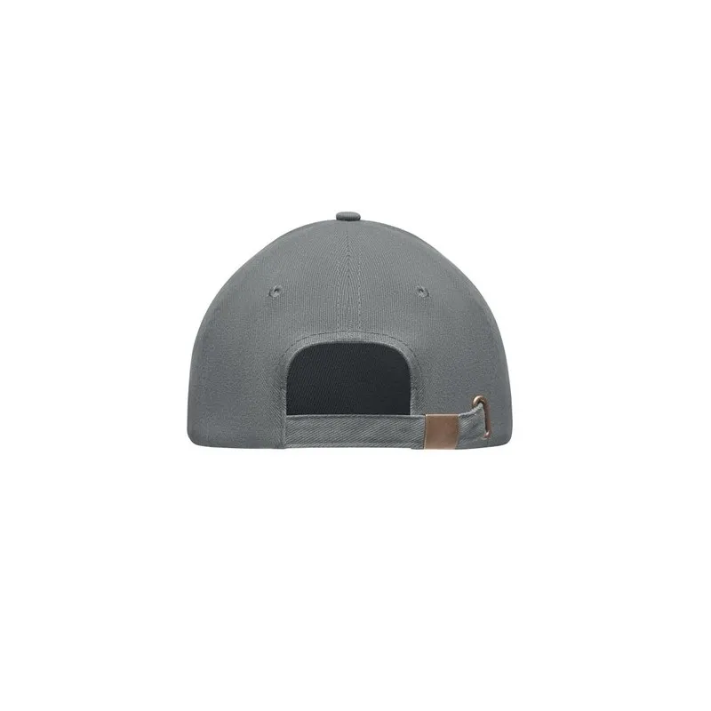 Casquette personnalisable en coton lourd à 6 panneaux - TEKAPO Matières : papier recyclé Couleurs : turquoise goodies entreprise