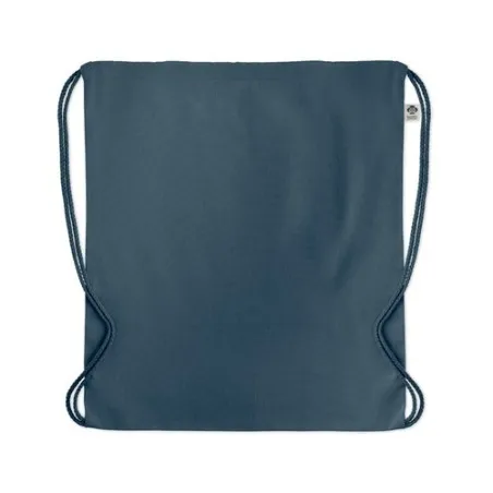 Sac à cordon personnalisé en coton organique YUKI COLOUR Taille textile : S Couleurs : vert goodies entreprise design