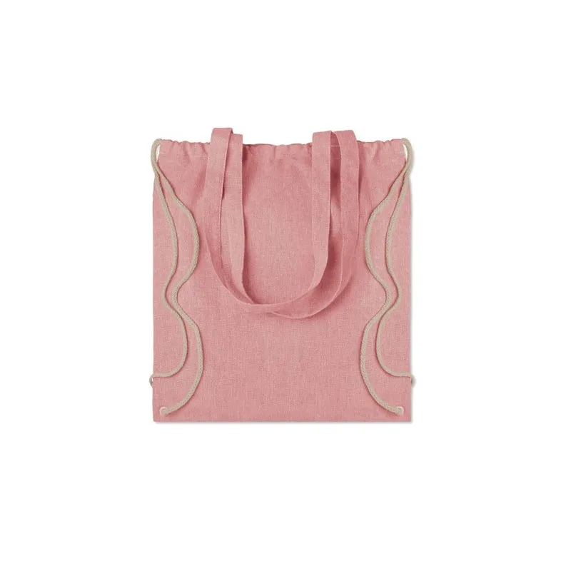 Sac en coton recyclé écologique MOIRA DUO Matières : PET recyclé Couleurs : noir cadeau collaborateur premium