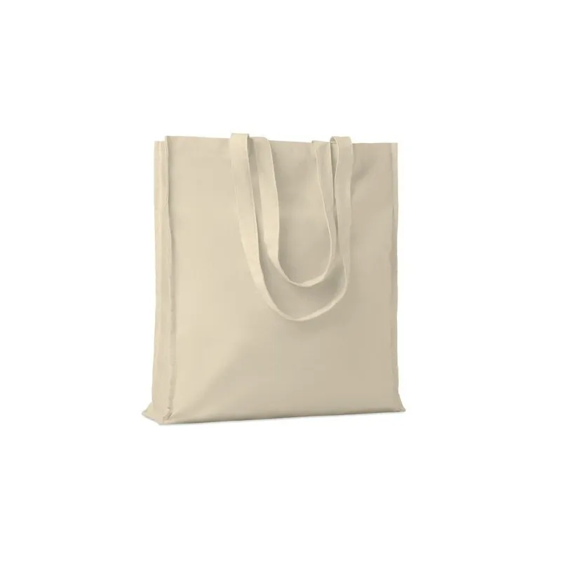 Sac shopping écologique en coton 140gr/m² - PORTOBELLO Matières : acier inoxydable Couleurs : rouge