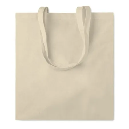 Sac shopping écologique en coton 140gr/m² - PORTOBELLO Matières : acier inoxydable Couleurs : rouge personnalisable avec votre l