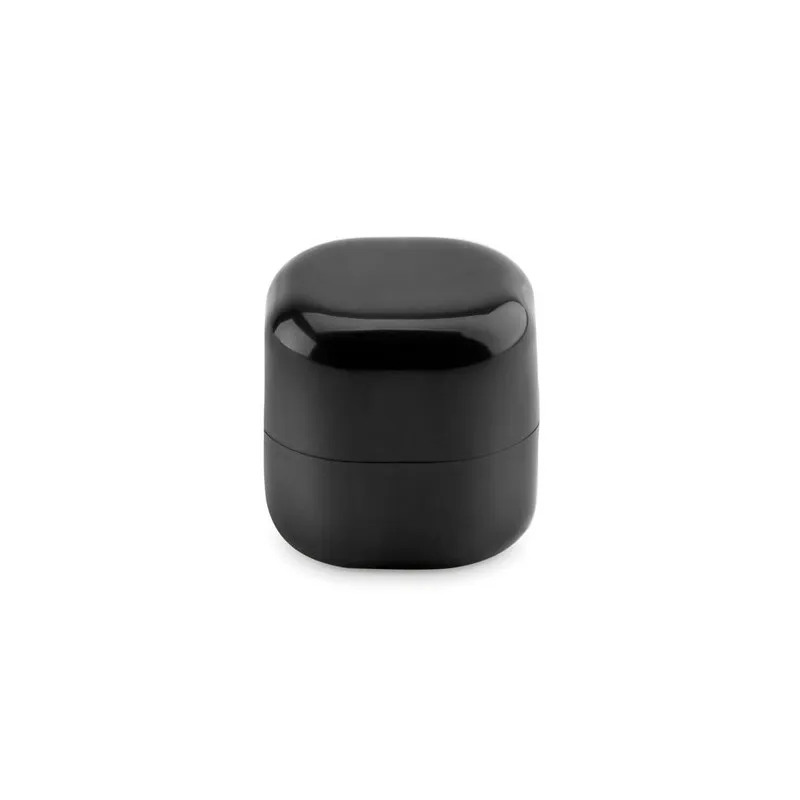 Baume à lèvres en cube personnalisé - Soin naturel pas cher - LIPS Matières : aluminium Couleurs : noir cadeau collaborateur pre