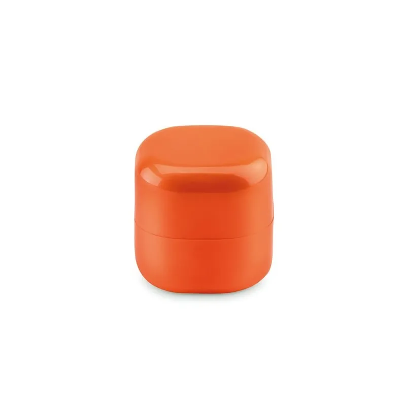 Baume à lèvres en cube personnalisé - Soin naturel pas cher - LIPS Matières : PET Couleurs : blanc personnalisation rapide en Fr