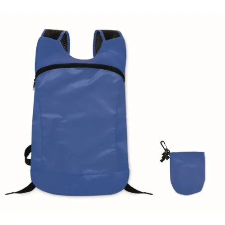 Sac à dos de sport personnalisé en ripstop résistant - JOGGY Matières : PET recyclé Couleurs : bleu royal