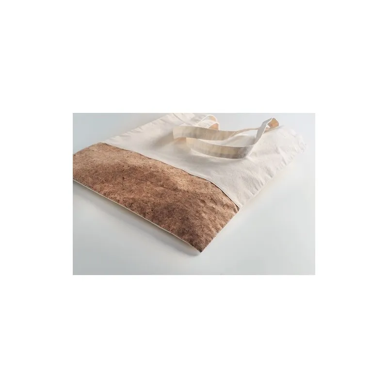 Sac à Provisions Écologique en Liège Personnalisé - ILLA TOTE Matières : papier recyclé Couleurs : bleu personnalisable avec vot