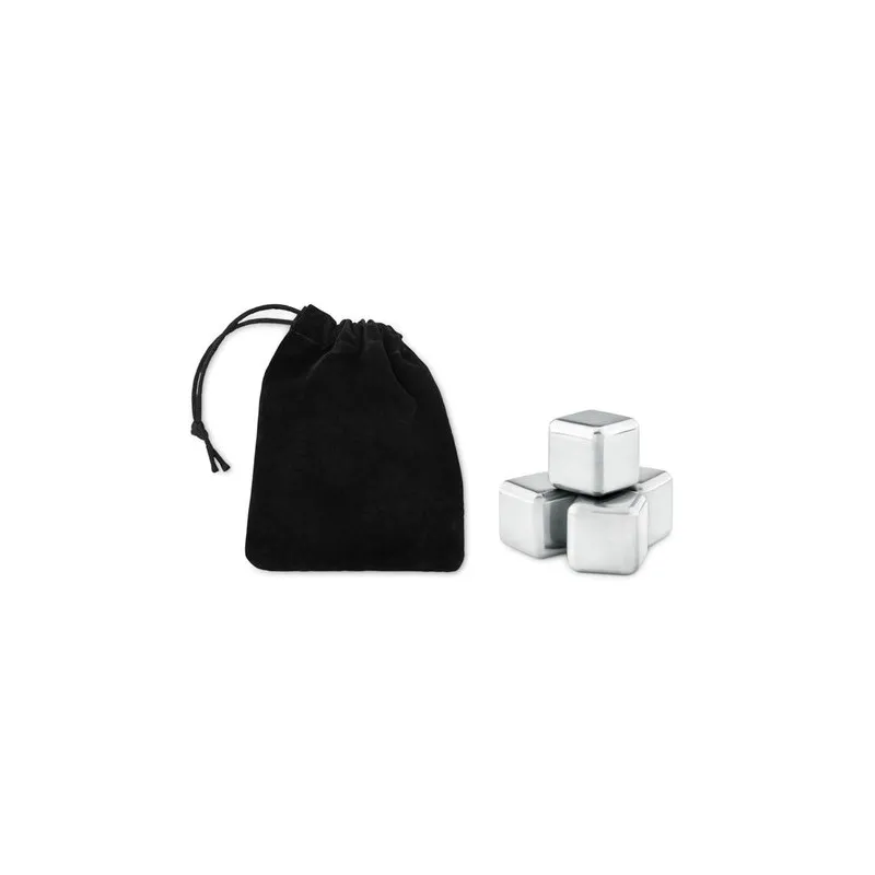 Set de 4 glaçons en acier inoxydable ICY