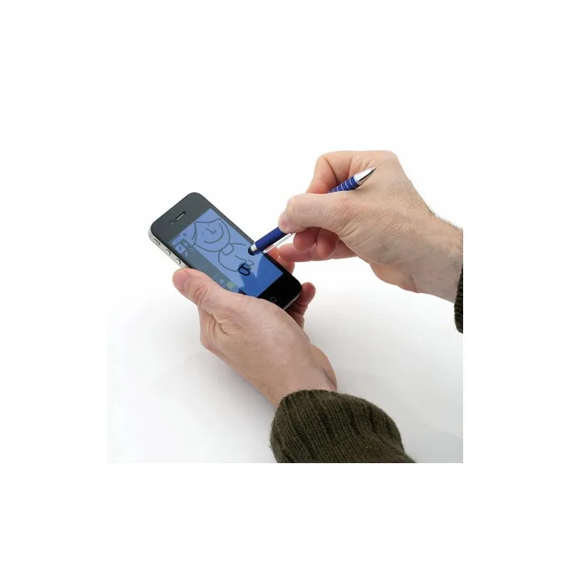 Stylet Bille Multifonction Personnalisable Minox Matières : bambou Couleurs : bleu Contenance : 500 ml goodies personnalisé en s