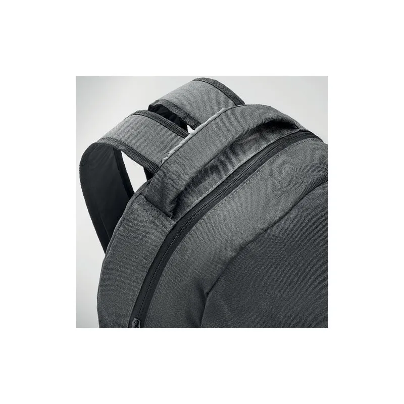 Sac à dos écologique 600D RPET 2 tons - SIENA Matières : coton Taille textile : S Couleurs : bleu ciel pur cadeau entreprise pas