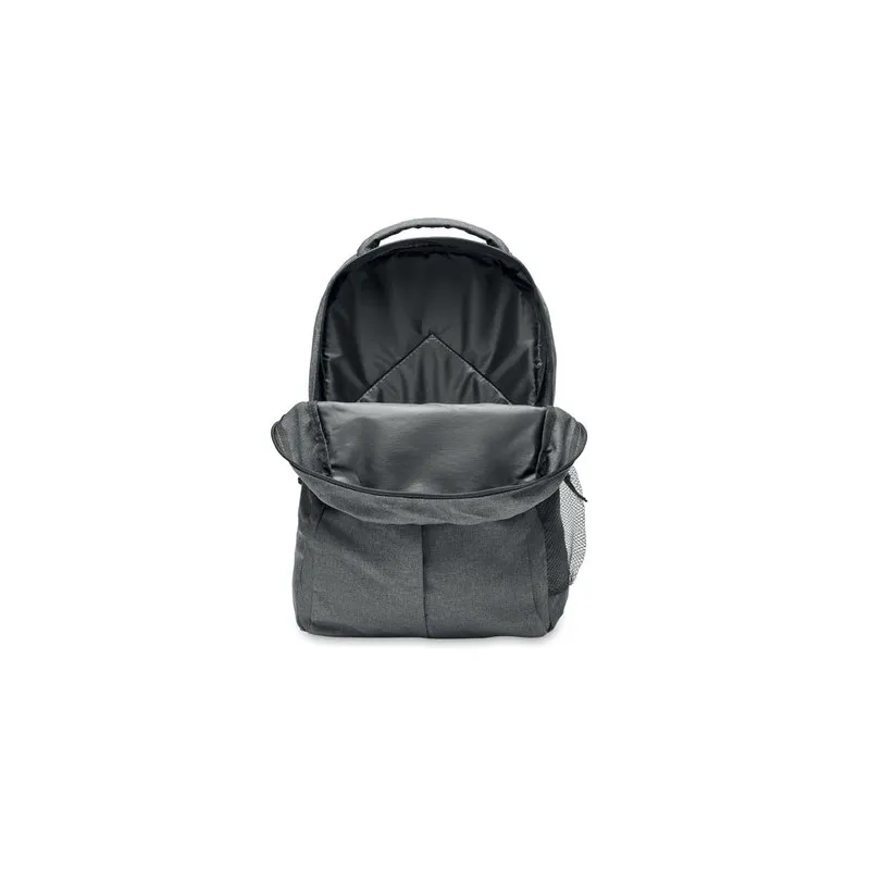 Sac à dos écologique 600D RPET 2 tons - SIENA Matières : coton Taille textile : S Couleurs : bleu ciel pur impression haute défi