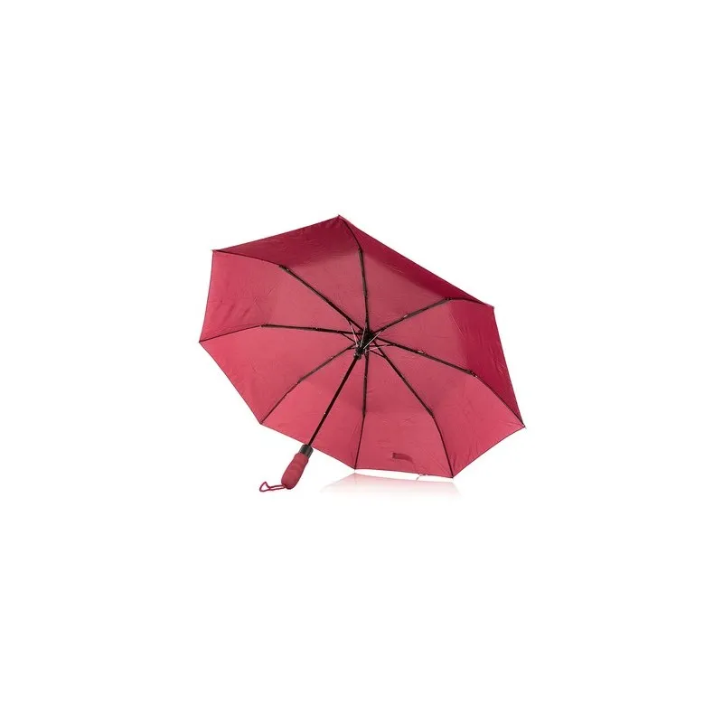 Parapluie Automatique Pliable Personnalisé Elmer Matières : Synthétique Couleurs : rouge cadeau affaires élégant