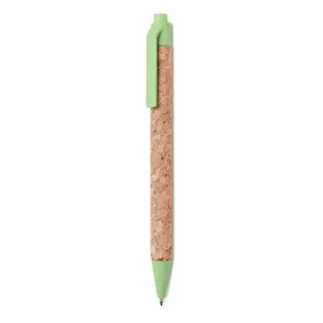 Stylo bille écologique en liège et blé-pail - MONTADO Matières : coton recyclé Couleurs : beige livraison express 24h 48h