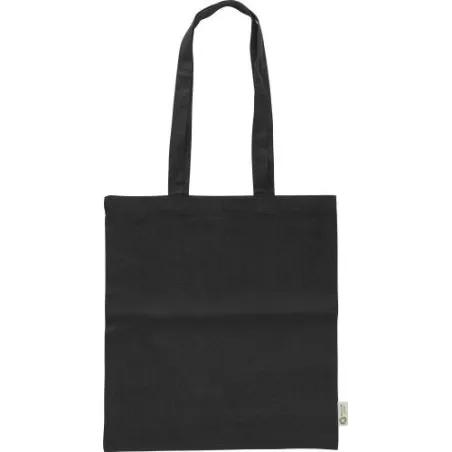 Sac shopping écologique en coton recyclé 120g/m² - Cassiopeia Matières : papier Couleurs : blanc