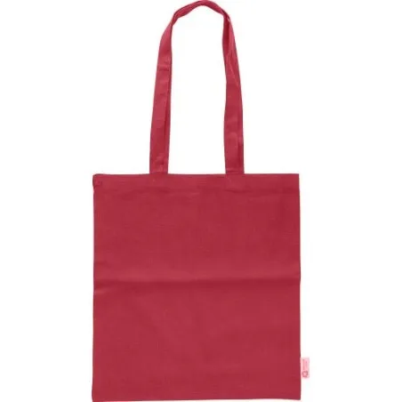 Sac shopping écologique en coton recyclé 120g/m² - Cassiopeia Matières : PET recyclé Couleurs : orange cadeau entreprise pas che
