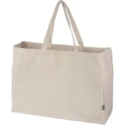 Sac shopping personnalisé en chanvre pas cher - Ludwig Matières : PET recyclé Couleurs : vert 2