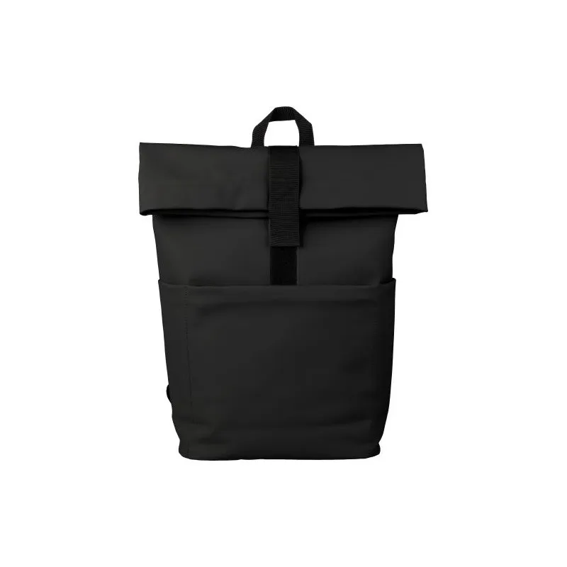Sac à dos personnalisé en PU pour ordinateur - Senta Matières : PET recyclé Couleurs : gris Contenance : 15 L