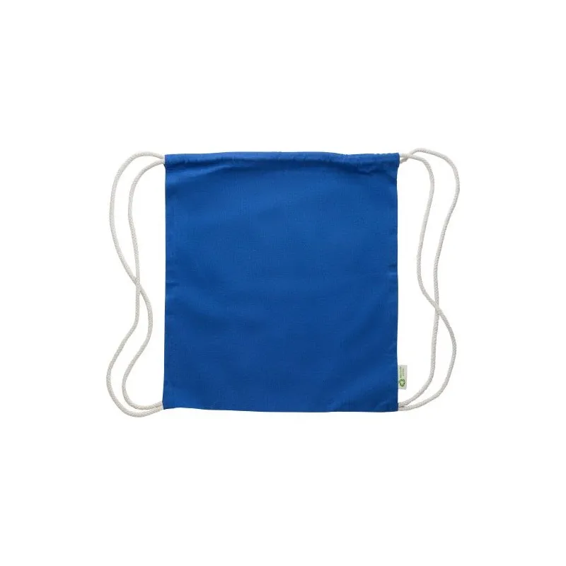 Sac à dos écologique et personnalisable en coton recyclé 120g/m² - Joy Matières : papier Couleurs : noir objet promotionnel éco-