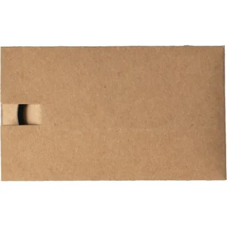 Porte-clés écologiques en métal et bambou personnalisés élégants - Brigitte Matières : papier Couleurs : jaune impression haute 