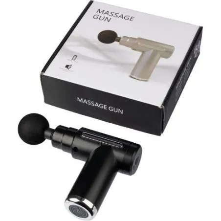 Pistolet de massage écologique en ABS - Bien-être et détente personnalisée Axel Matières : papier Couleurs : bleu clair livraiso