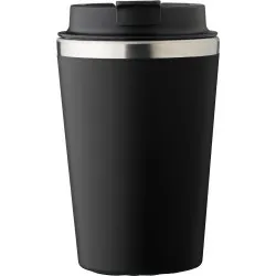 Mug personnalisé en acier inoxydable - Cadeau d'entreprise Shay Matières : polyester Couleurs : gris Contenance : 8 L