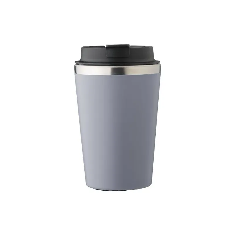 Mug personnalisé en acier inoxydable - Cadeau d'entreprise Shay Matières : polyester Couleurs : bleu Contenance : 8 L marquage l