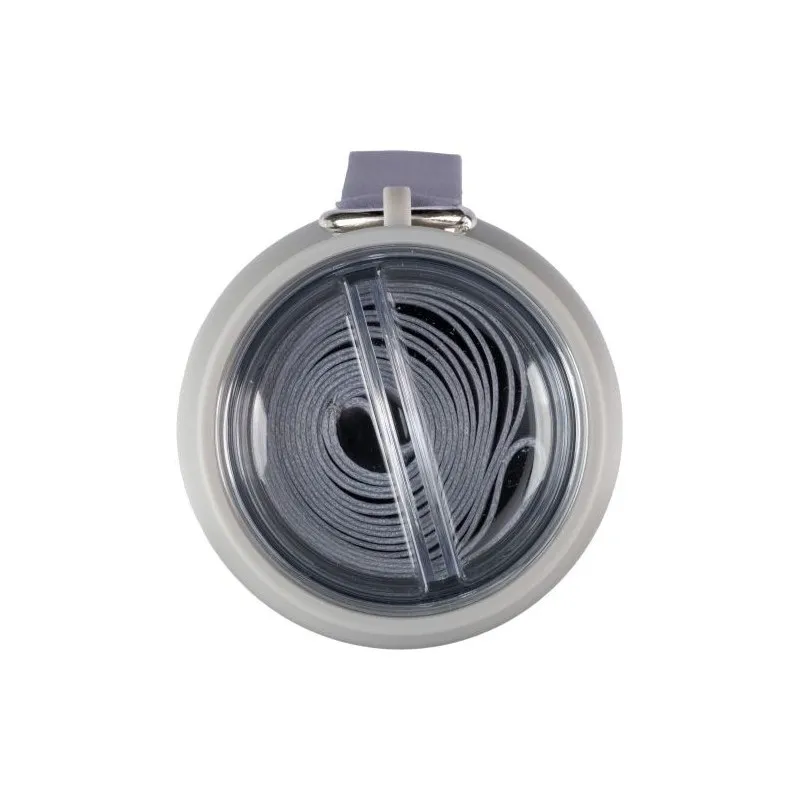Gourde écologique double paroi de 500 ml en acier inoxydable Lieselotte Matières : pongée Couleurs : noir livraison express 24h 