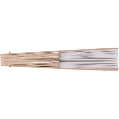 Éventail en Bois et rPET - Élégance Écologique Personnalisé