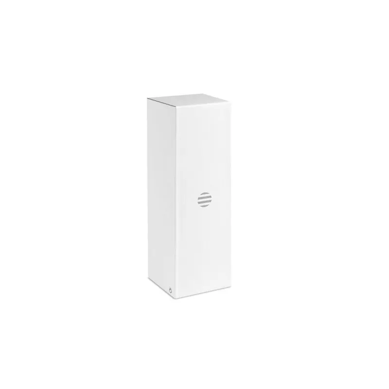 Gourde isotherme personnalisée en verre double paroi 400ml Batumi Matières : coton recyclé Couleurs : beige marquage laser ultra