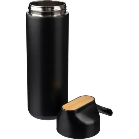 Coffret cadeau écologique : gourde 640 ml, stylo et carnet - Kurt Couleurs : mauve Contenance : 650 ml Matières : plastique PCTG