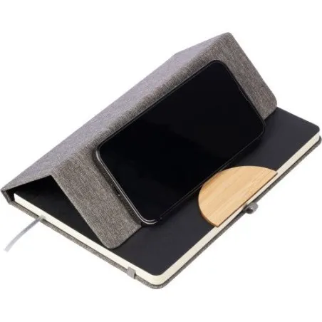 Carnet A5 écologique en rPET personnalisé - Pratique et pas cher Ernst Couleurs : bleu Contenance : 650 ml Matières : plastique 