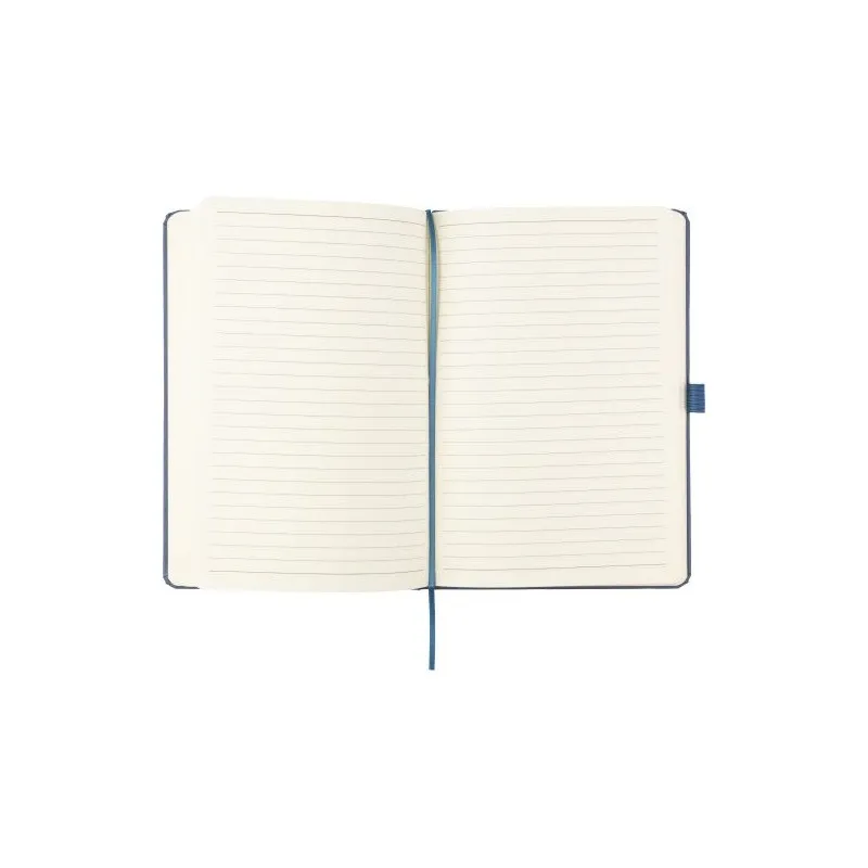 Carnet A5 écologique en biodéchets recyclés et carton - Gertrud Matières : polyester Couleurs : blanc goodies personnalisé en st