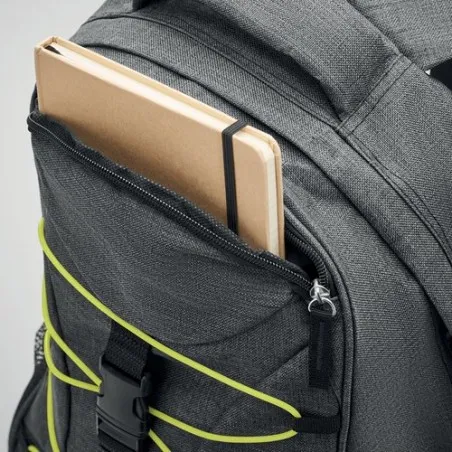 Sac à dos personnalisé avec cordelette pour vos loisirs - GLOW MONTE LEMA Matières : acier inoxydable Couleurs : argenté mat liv