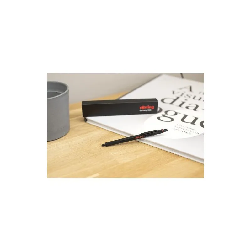 Stylo bille publicitaire rOtring 600 Matières : polyester Couleurs : jaune goodies publicitaire événementiel