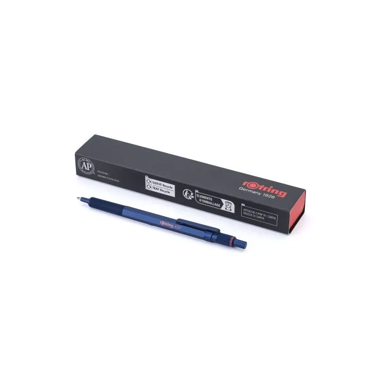 Stylo bille publicitaire rOtring 600 Matières : polyester Couleurs : marron goodies publicitaire durable