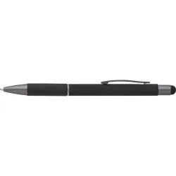 Stylo bille personnalisable et pratique en aluminium - Jeet Matières : acier inoxydable Couleurs : noir