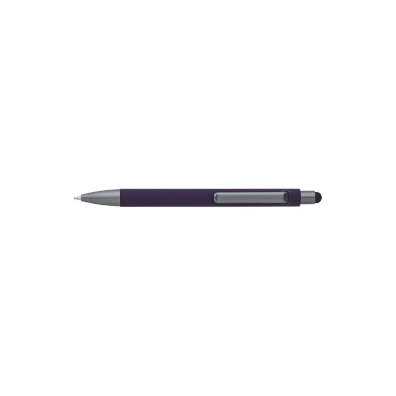 Stylo bille personnalisable en ABS - Louis Matières : polyester Couleurs : bleu foncé