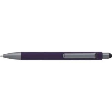 Stylo bille personnalisable en ABS - Louis Matières : polyester Couleurs : bleu foncé