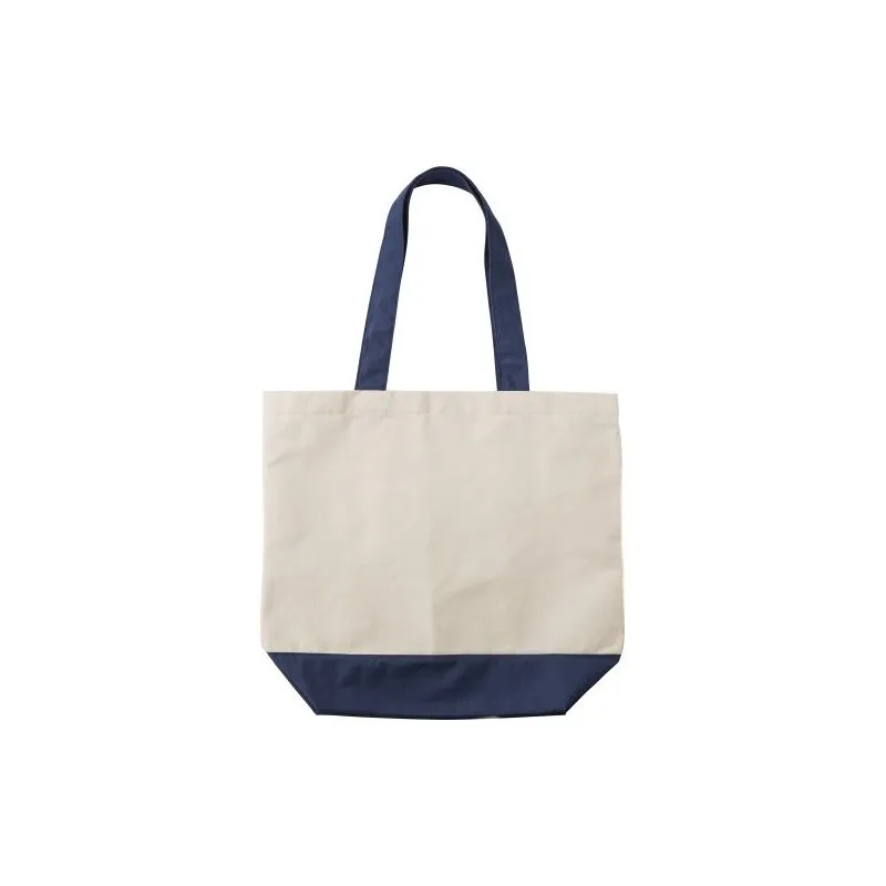 Sac shopping personnalisé en coton canvas - Cole Matières : céramique Couleurs : bleu Contenance : 350 ml cadeau collaborateur p