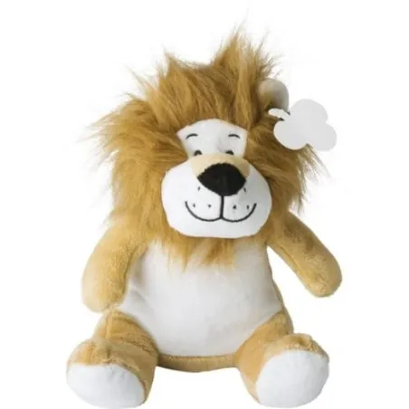Peluche personnalisée en polyester écologique 'Lion' - Serenity Matières : métal Couleurs : noir