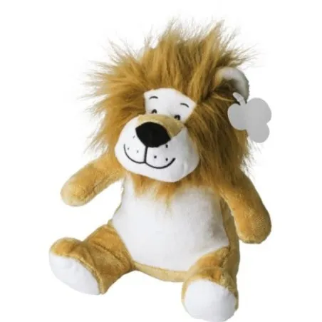 Peluche personnalisée en polyester écologique 'Lion' - Serenity Matières : métal Couleurs : noir personnalisable avec votre logo